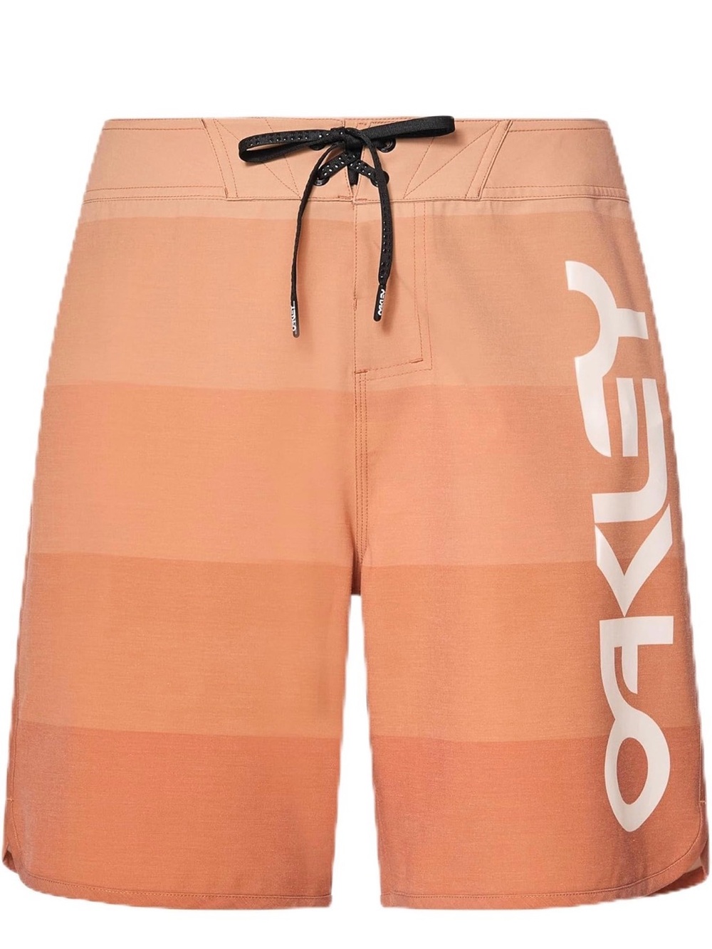 Oakley Men's Retro Mark 19" Boardshort, Size 32, Striped Ginger/Peach
